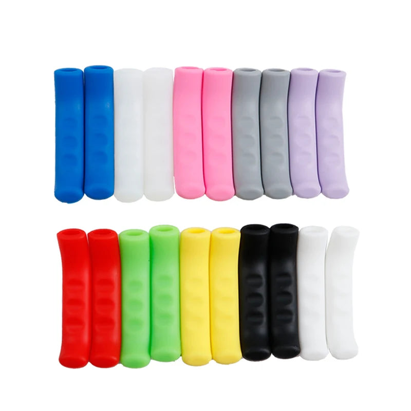 MEROCA 1Pair Bike Brake Lever Protective Silicone Bicycle Lever Grips Bicycle Brake Handle Cover Bicycle Accessories