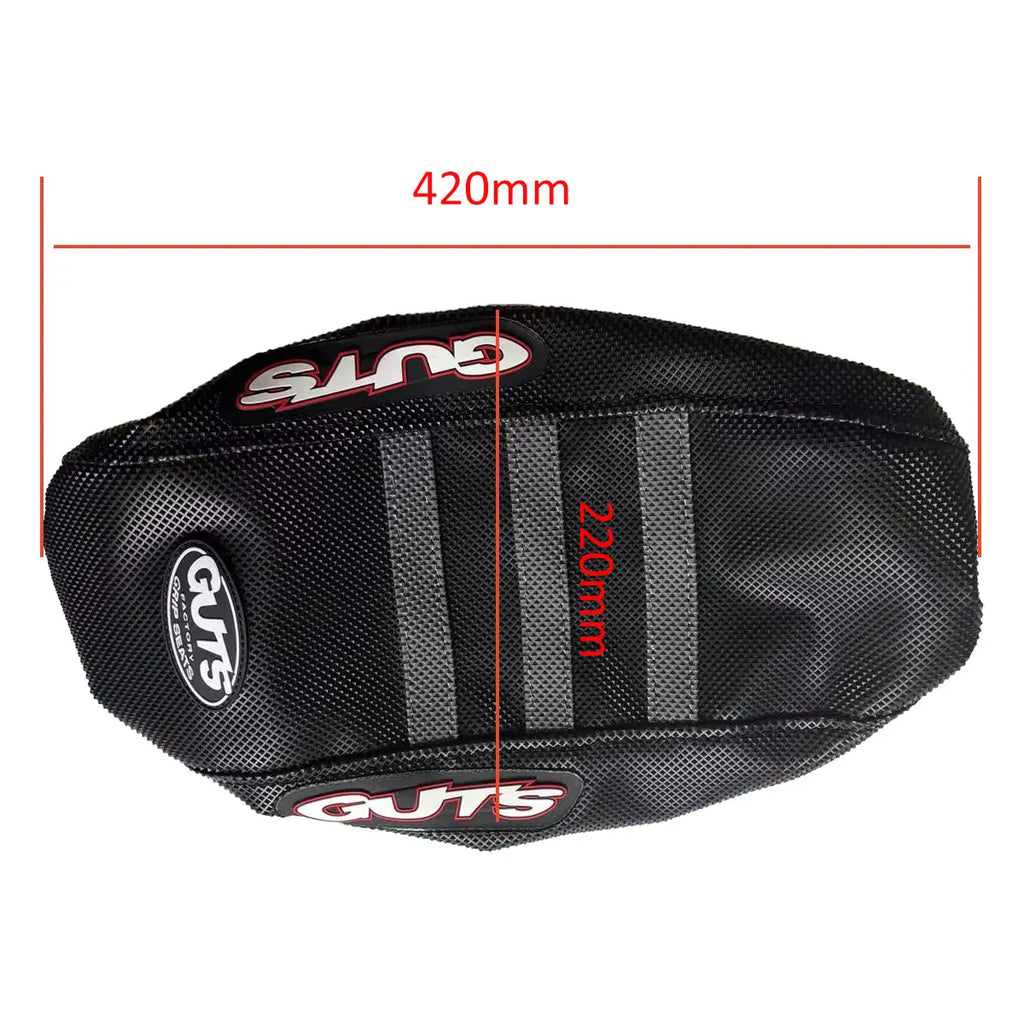 GYR Motorcycle Pro Ribbed Rubber Gripper Soft Guts Seat Cover Anti-slip For Surron LightBee X S Off-Road Electric Vehicle E-Bike