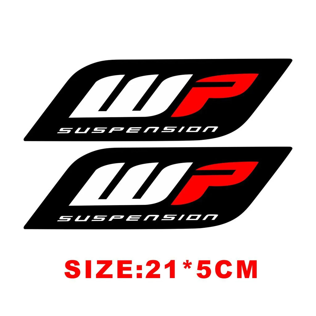 Universal Motorcycle Fork Stickers Motocross Decal for Showa KYB WP Shocks Cool Waterproof Vinyl Logo Durable Suspension Decals
