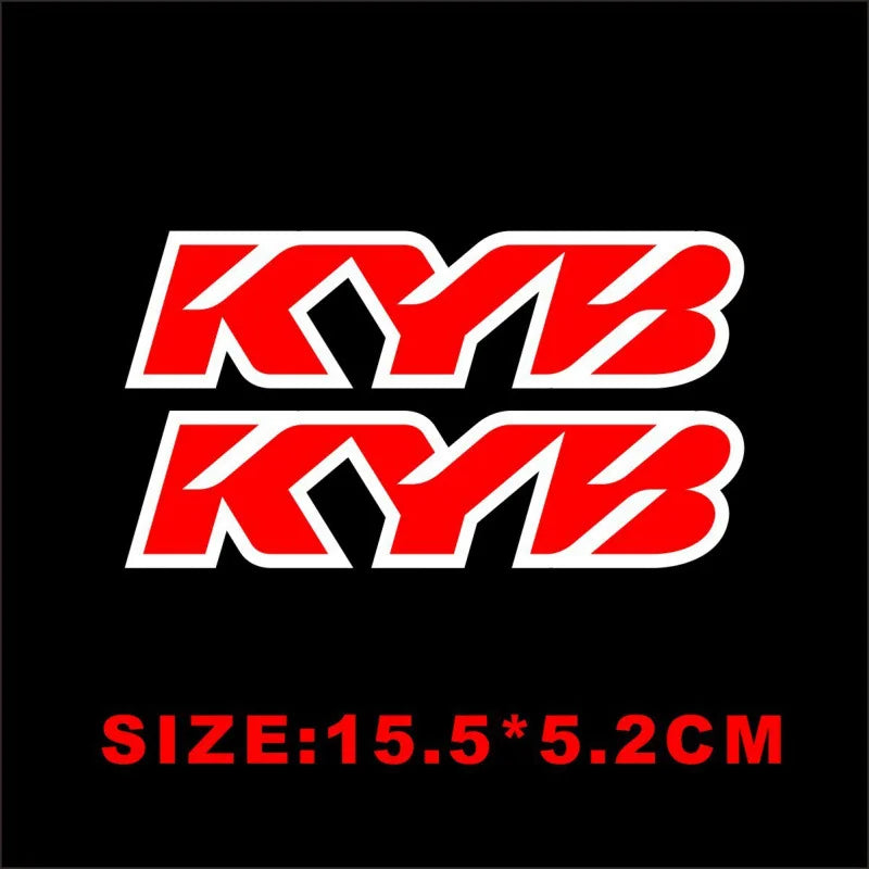 Universal Motorcycle Fork Stickers Motocross Decal for Showa KYB WP Shocks Cool Waterproof Vinyl Logo Durable Suspension Decals
