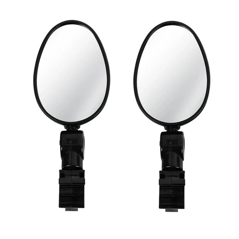 Bike Mirror 360 Degree Adjustable Rotatable Handlebar Mirror Wide Bycicle Accessories Cycling Rear View Mirror