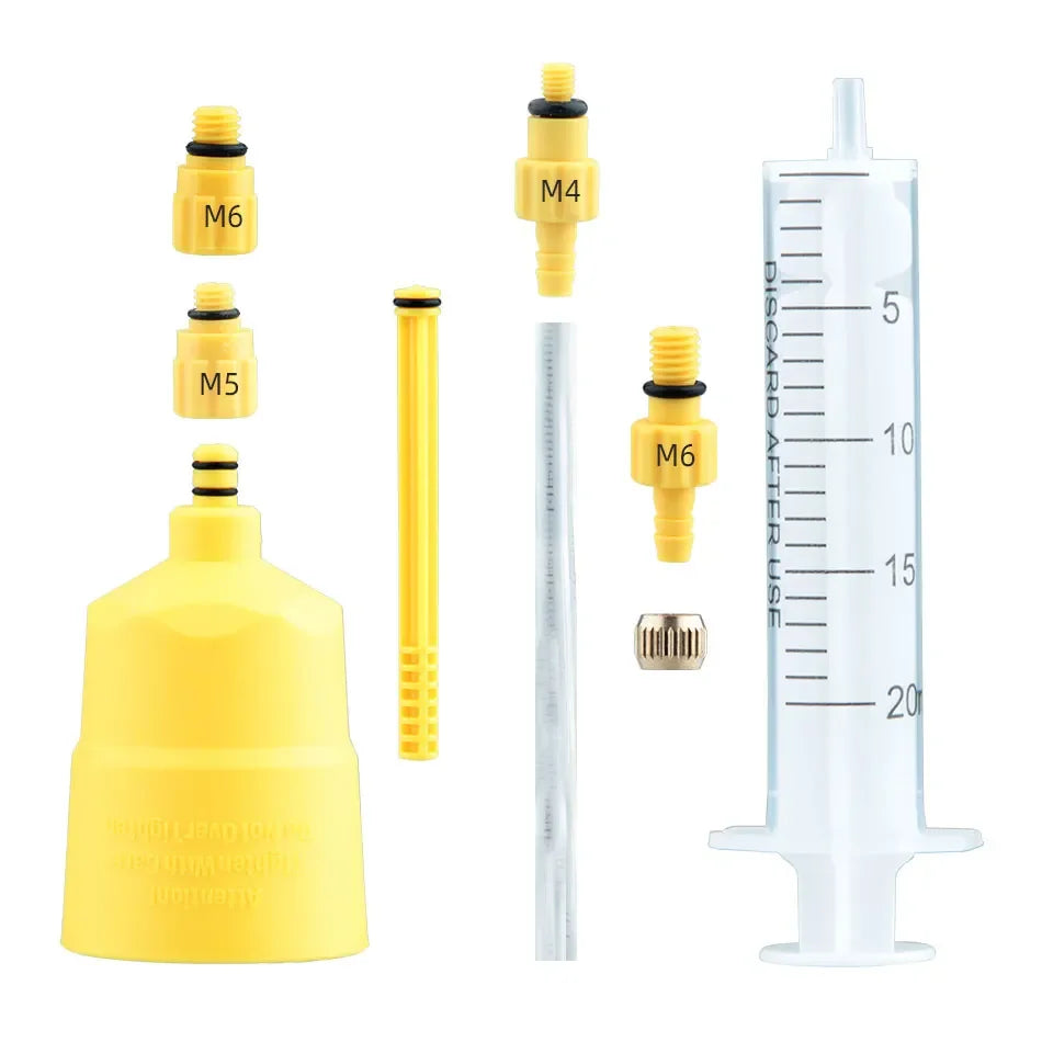 High Performance Bike Brake Mineral Oil - 60ml/2oz - Ideal for Shimano and Tektro Hydraulic Brake Systems